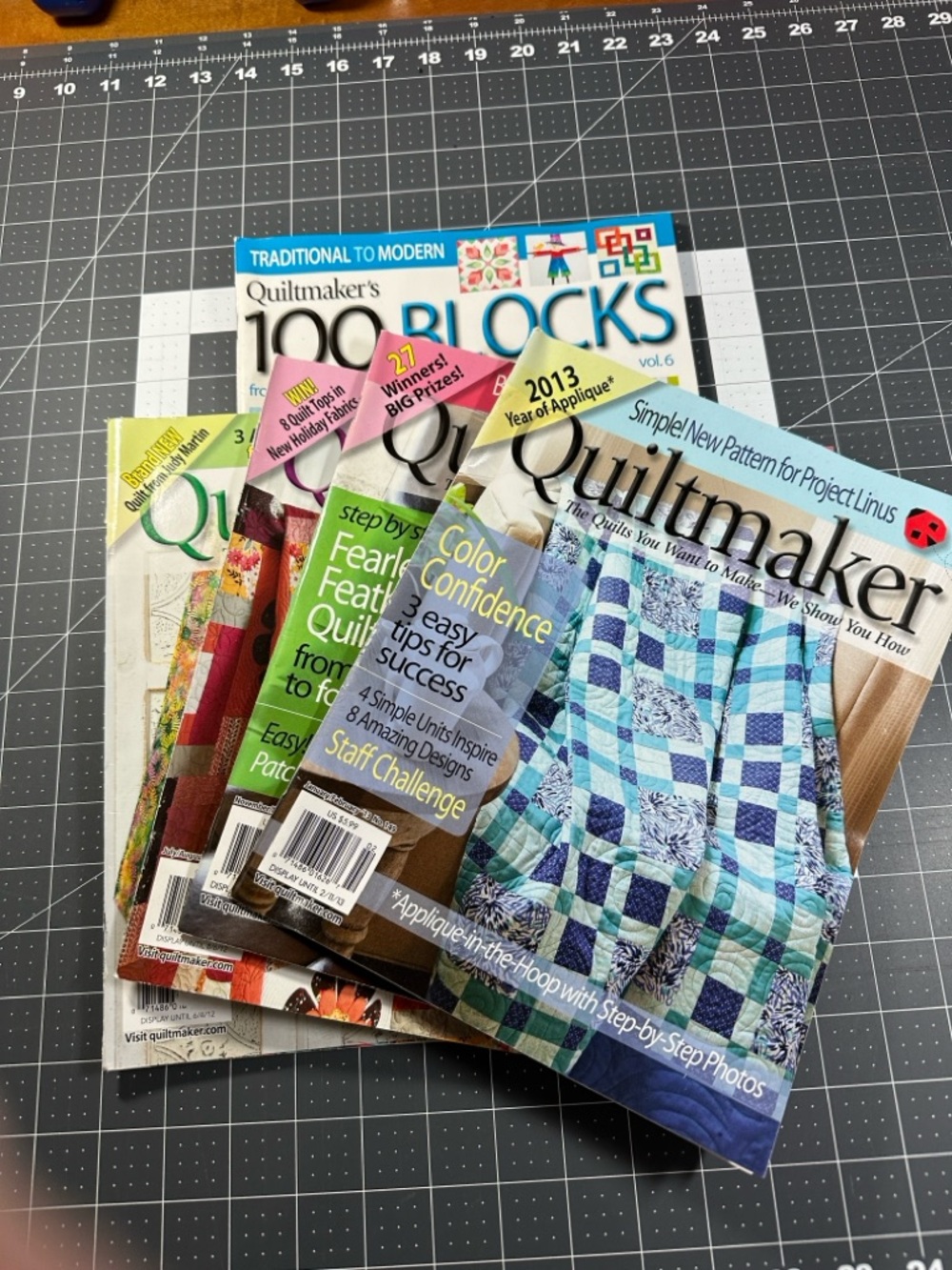 Quiltmaker Vintage Magazine Bundle - Lot of 5